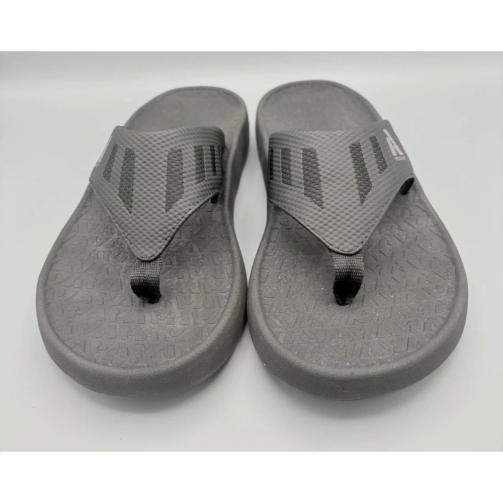 Eddie Bauer First Ascent Flip Flops Sandals Men's Size 11 Black Cushioned